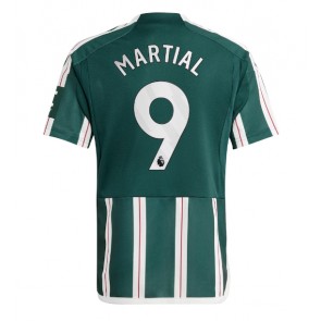 Manchester United Anthony Martial #9 Gostujuci Dres 2023-24 Kratak Rukavima